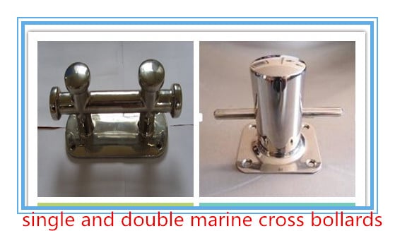 Marine boat Cross Bollard