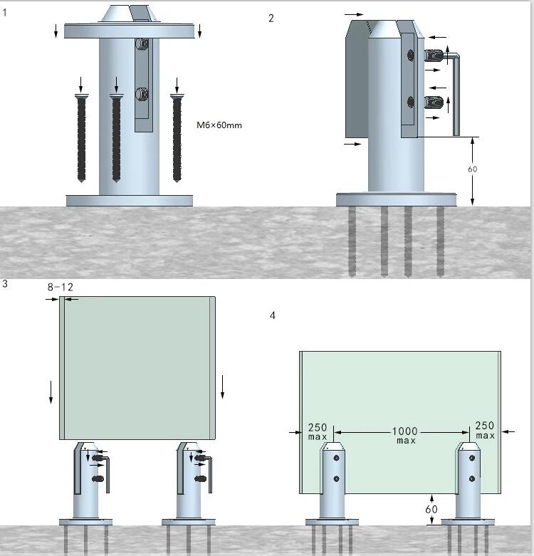 Stainless-steel-glass-spigot-installation-indication