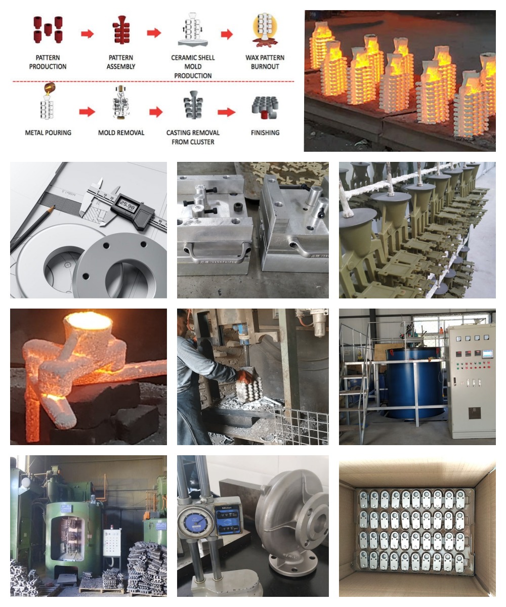 high precision ±0.05mm aluminum casting foundry