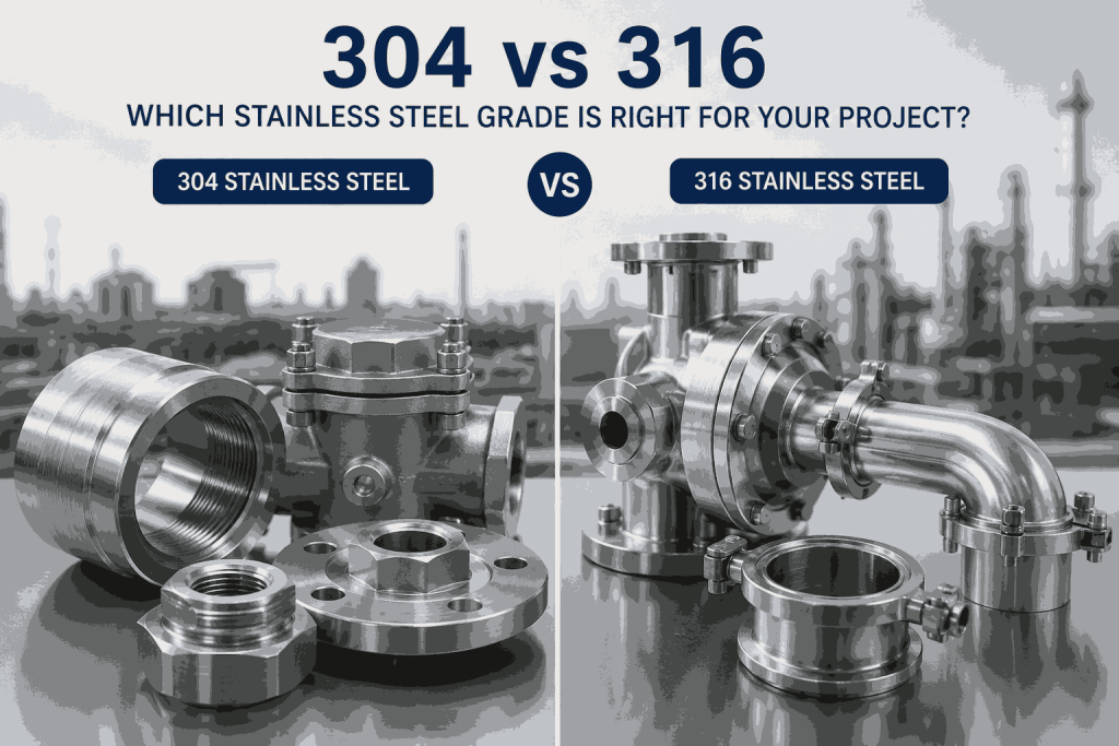 304 VS 316 stainless steel which grade is right for your project？