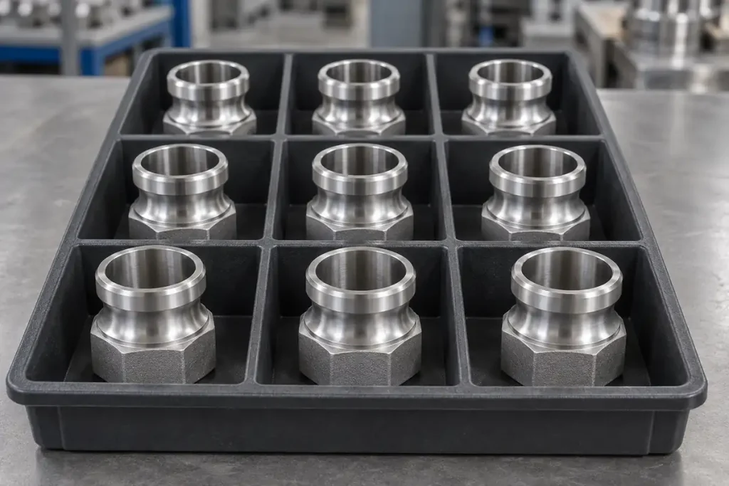 Custom Stainless Steel Camlock Castings 5 Machined Camlock Bodies for OEM Orders